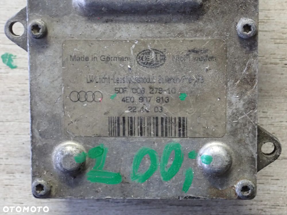 AUDI A8 D3 PRZETWORNICA MODUŁ SKRĘTU 4E0907813 - 1
