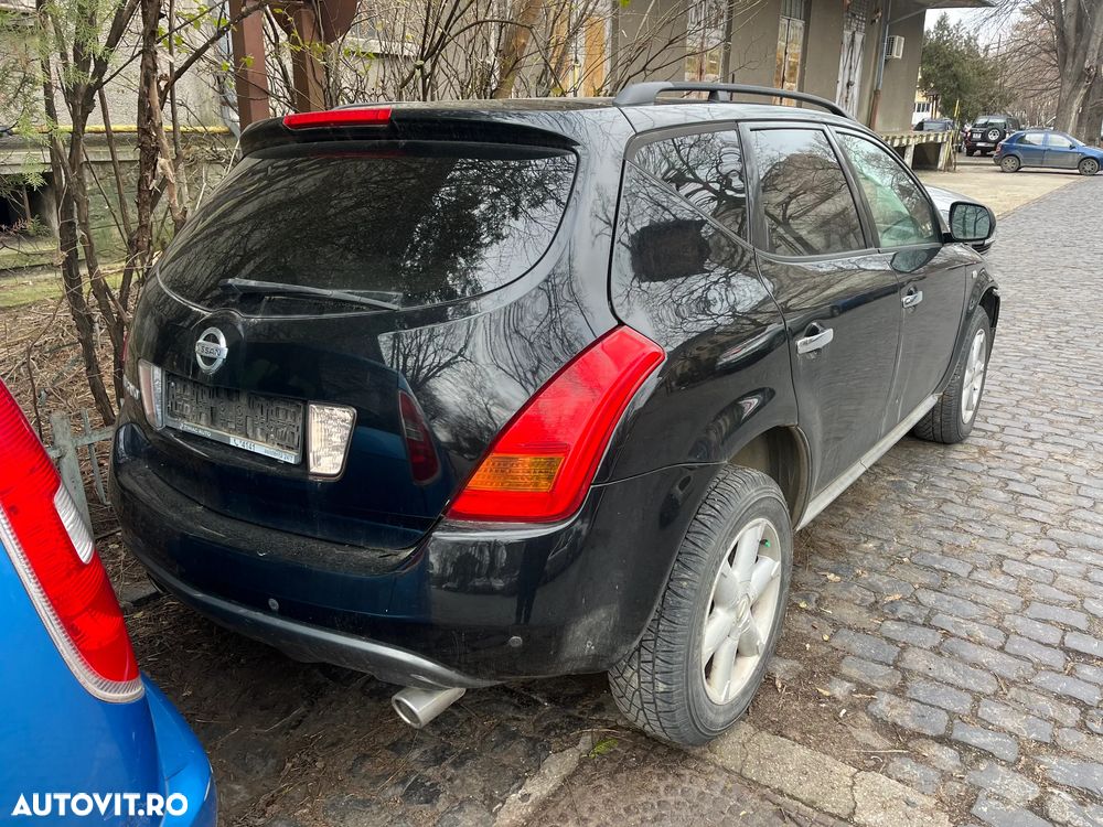 Dezmembrez Nissan Murano negru 2005 3,500 benzina cutie automata - 8