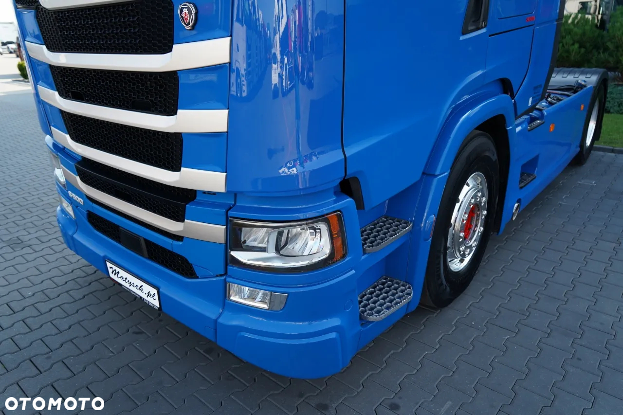 Scania S 500 / RETARDER / KLIMA POSTOJOWA / ALUFELGI / PO KONTRAKCIE SERWISOWYM - 12