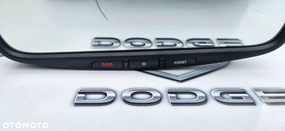 Dodge Durango III LIFT 2021-2025 Lusterko wsteczne Lusterko wewnętrzne Obudowa lusterka Kompletne SOS ASSIST Instalacja lusterka Wiązka P68471147AA - 4
