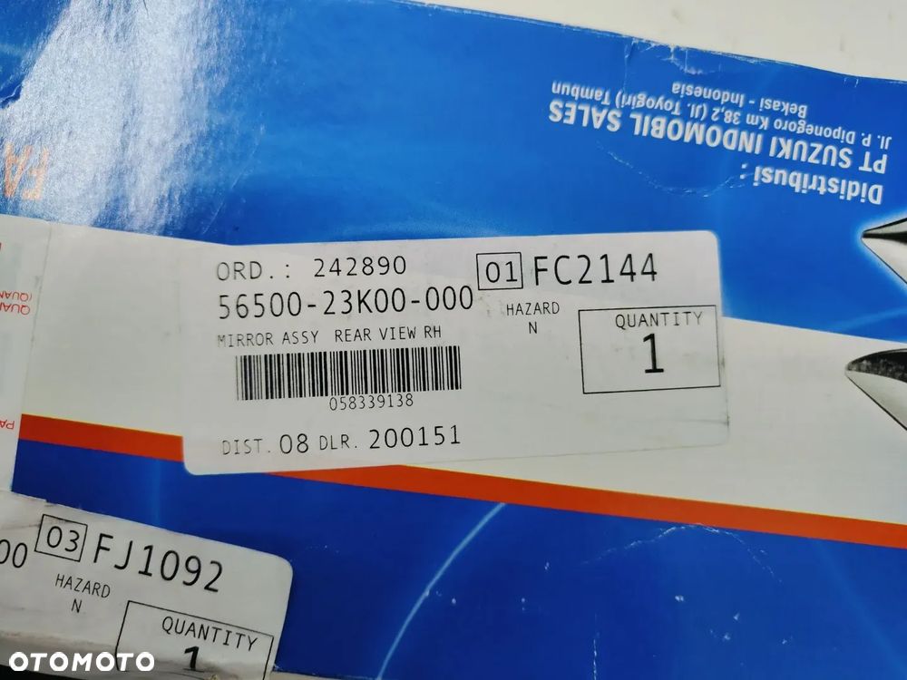 Lusterko Prawe Suzuki Burgman 125 - 4