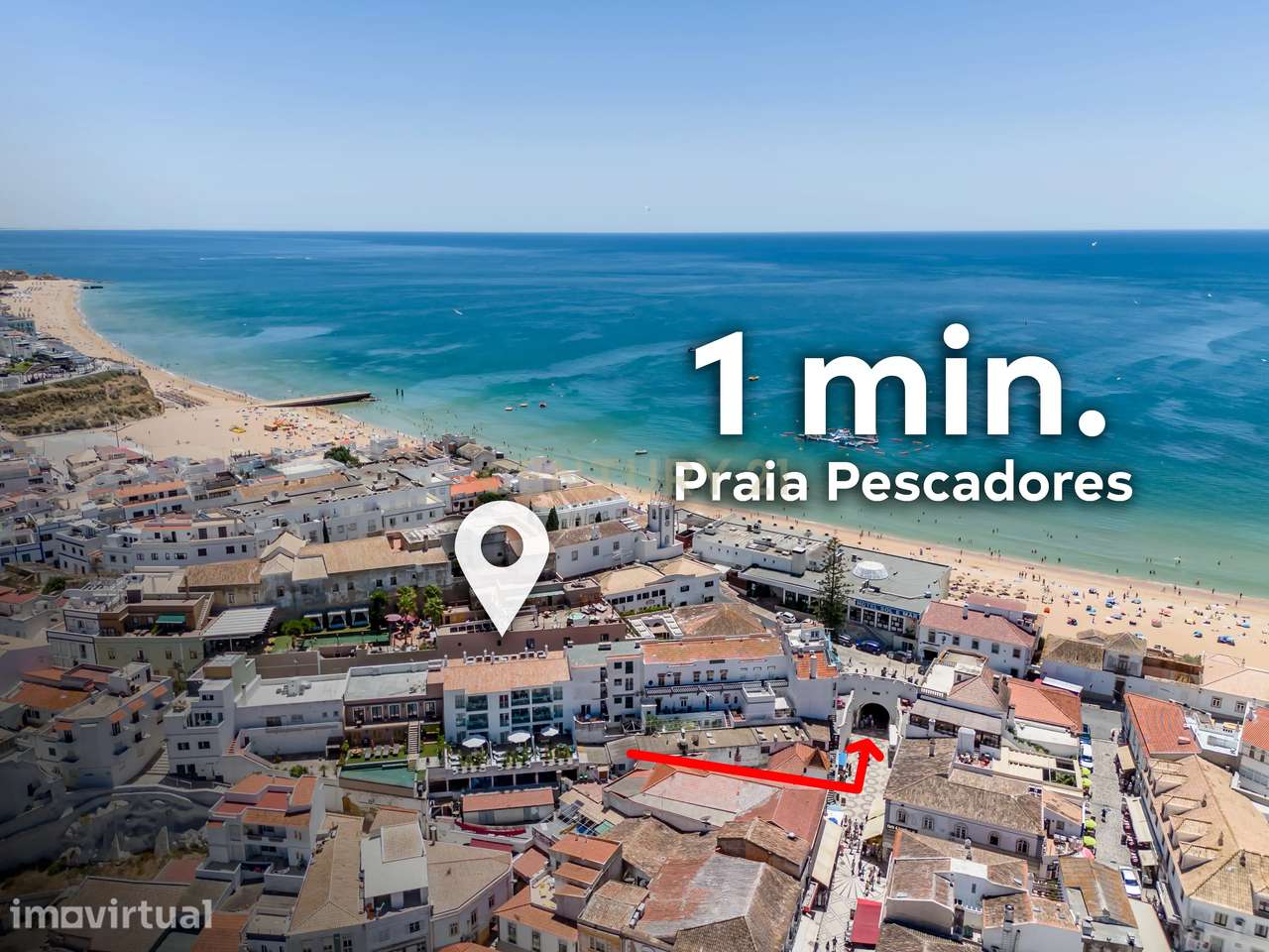 Apartamento T1 Renovado no Centro Histórico de Albufeira, a 100 metros - Grande imagem: 2/15