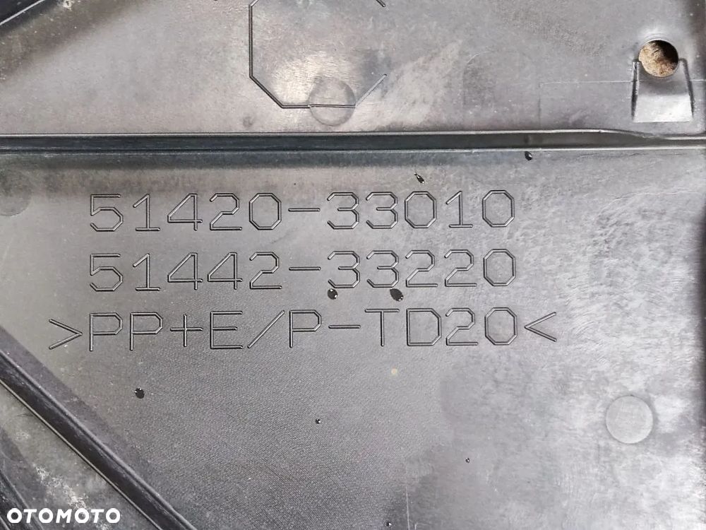 TOYOTA CAMRY 19-24r Osłona Pod Silnik - 3