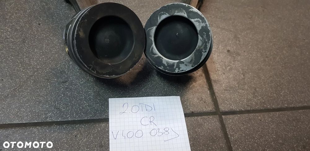 TŁOK KORBOWÓD 038J V400 2.0 TDI CR CBA CBB CFF CGL GOLF VI PASSAT CC B7 Q5 - 3