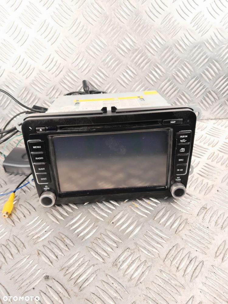 Radioodtwarzacz multimedialny SKODA Superb II VW Passat B6 08-18r. ADAYO CE69C8 - 8