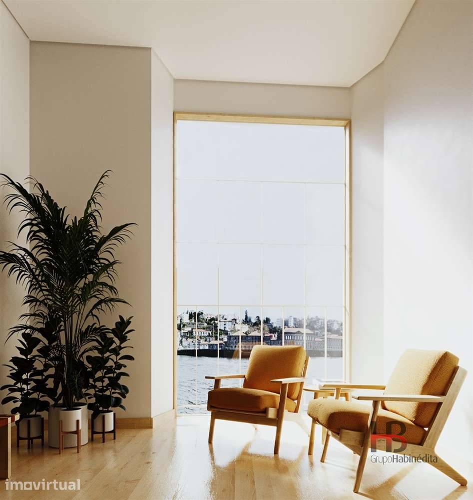 Apartamento T1 Duplex de Luxo no Cais de Gaia | Vista Panorâmica sobre - Grande imagem: 4/10