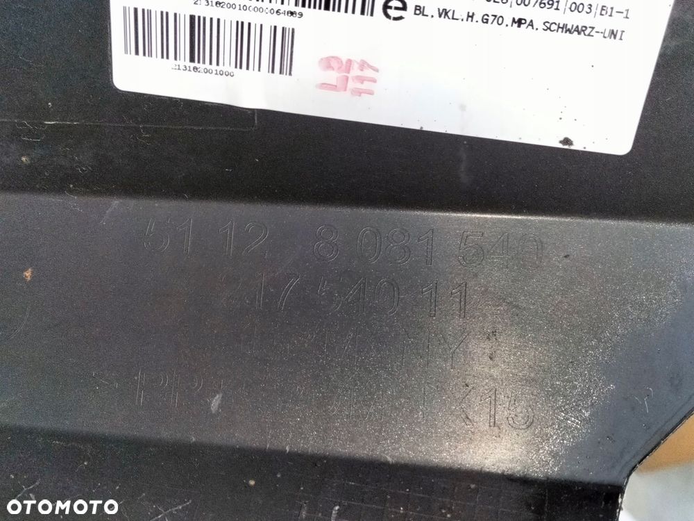 zderzak tylny tył bmw 7 i7 g70 22- m-pakiet - 15