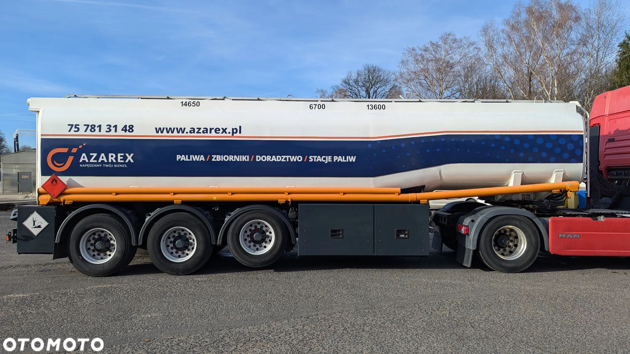 Esterer NACZEPA cysterna WYDAWKA Multiflow LEKKA aluminiowa - 5