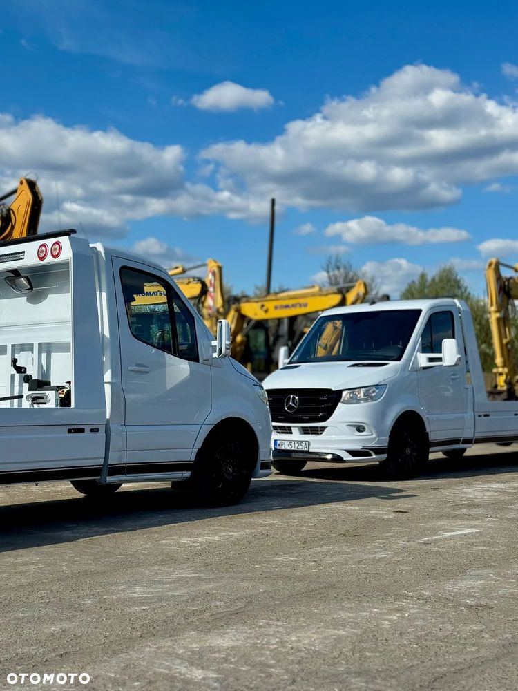 Mercedes-Benz Sprinter 317 Autolaweta najazd alu Hak 3500kg - 25