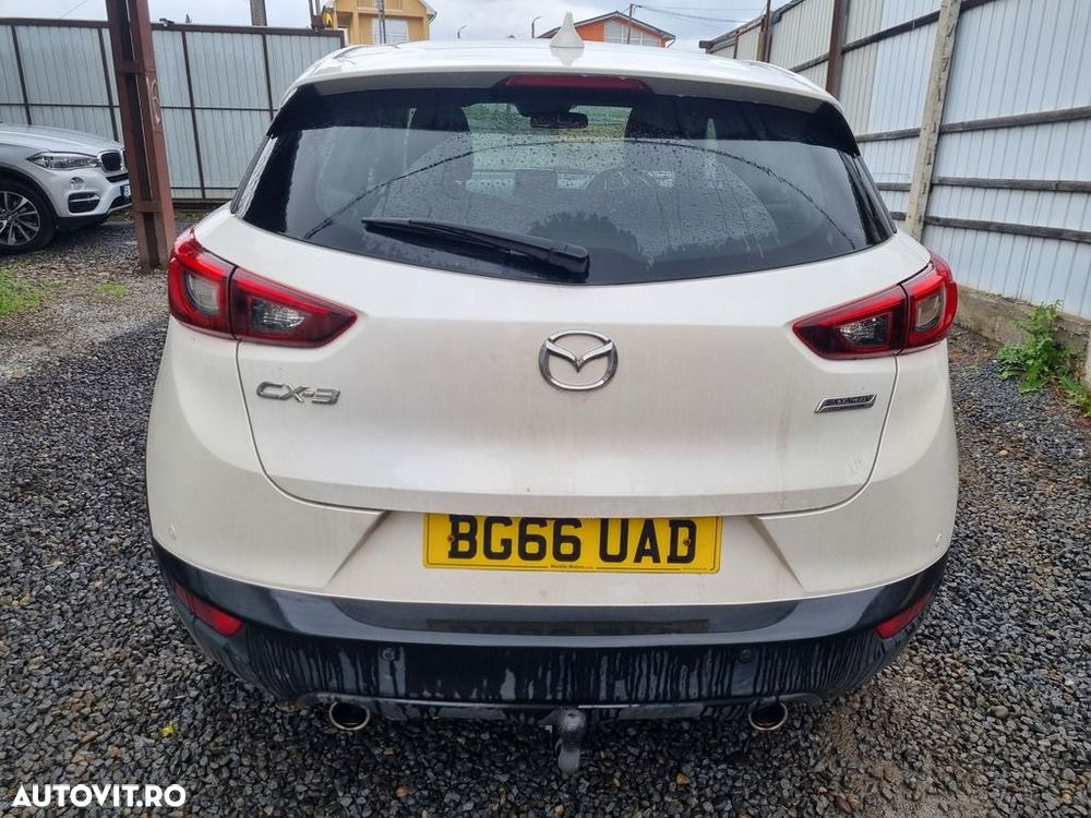 Oglinda stanga Mazda CX - 3 2015 - 2018 4 Usi Alb (1276) Rabatabile RABATABILA - 4