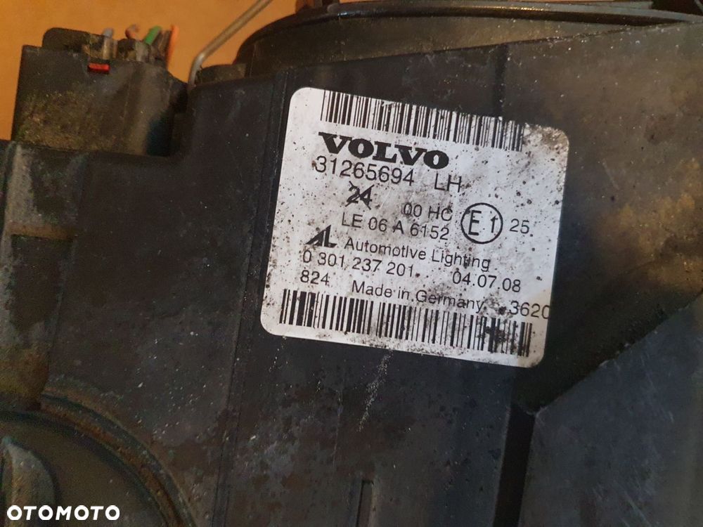 REFLEKTOR LEWY VOLVO S40 V50 LIFT SOCZEWKA EUROPA - 4