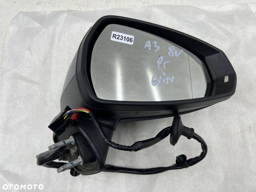Lusterko Audi A3 8v 13-20r. PRAWE elektryczne zewnętrzne EUROPA 6 pin - 1