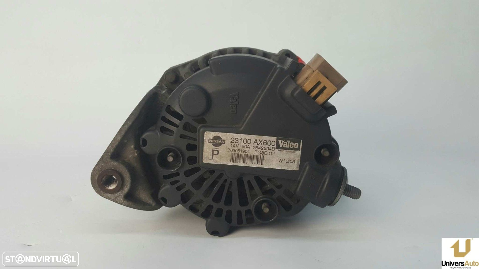 ALTERNADOR NISSAN MICRA (K12E) ACENTA - 3