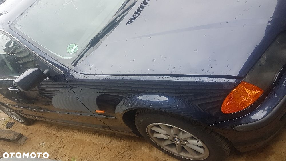 BMW E46 maska błotnik zderzak drzwi klapa orientblau metallic - 3