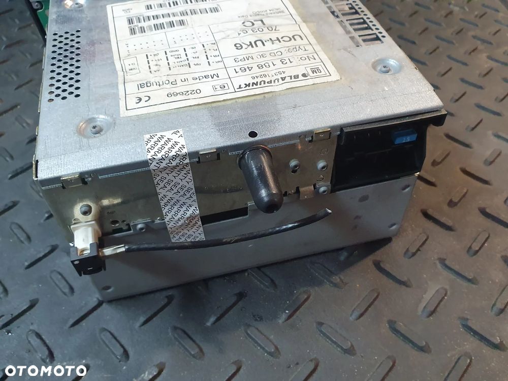 RADIO FABRYCZNE OPEL ASTRA III H 13188461 RADIOODTWARZACZ CD30 MP3 POSIADAM 2 SZT - 9