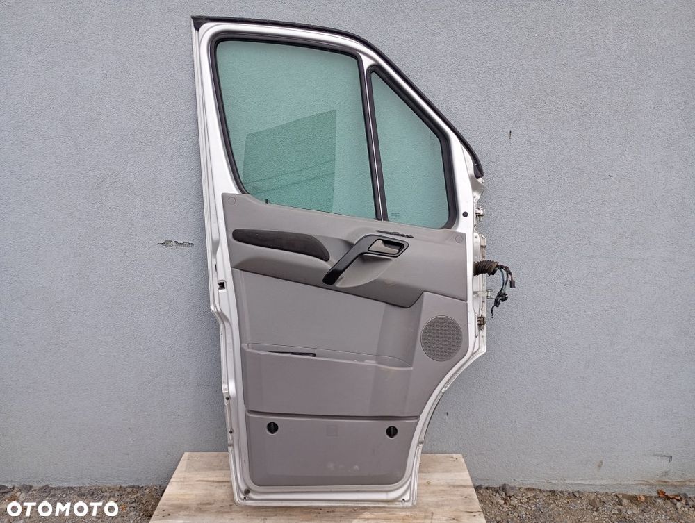 Drzwi Przednie Lewe Przód Kompletne Vw Crafter 2E0 2006-2017 Srebrny Met. - 8