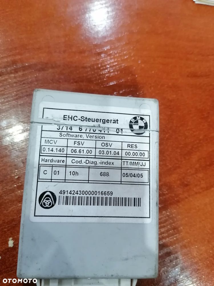 BMW 5 E60 E61 03-10r MODUŁ ZAWIESZENIA 6770411-01 - 2