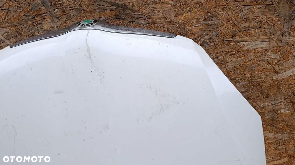 MASKA POKRYWA SILNIKA PRZED LIFTEM SKODA FABIA II 2 ROOMSTER PRAKTIK BIAŁA - 7