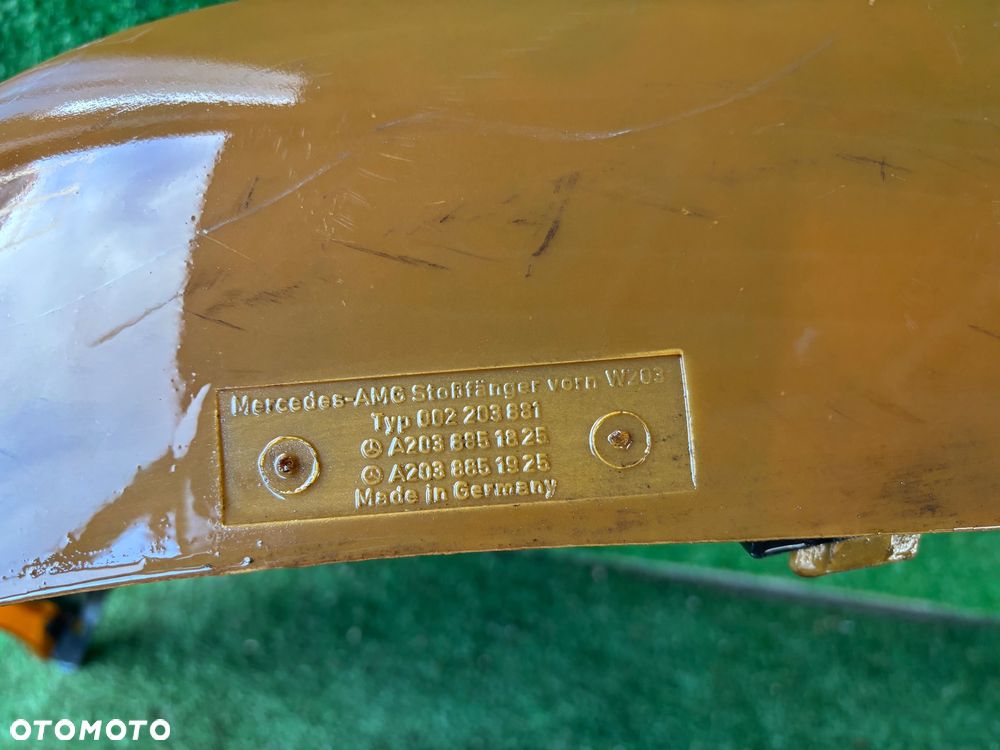 Mercedes C Klasa 203 AMG zderzak przedni - 8