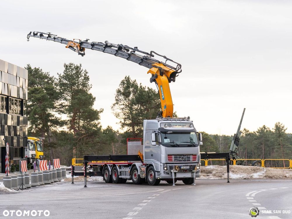 Volvo FH750 8x4 EFFER 955/6S HDS Żuraw Wciągarka - 4