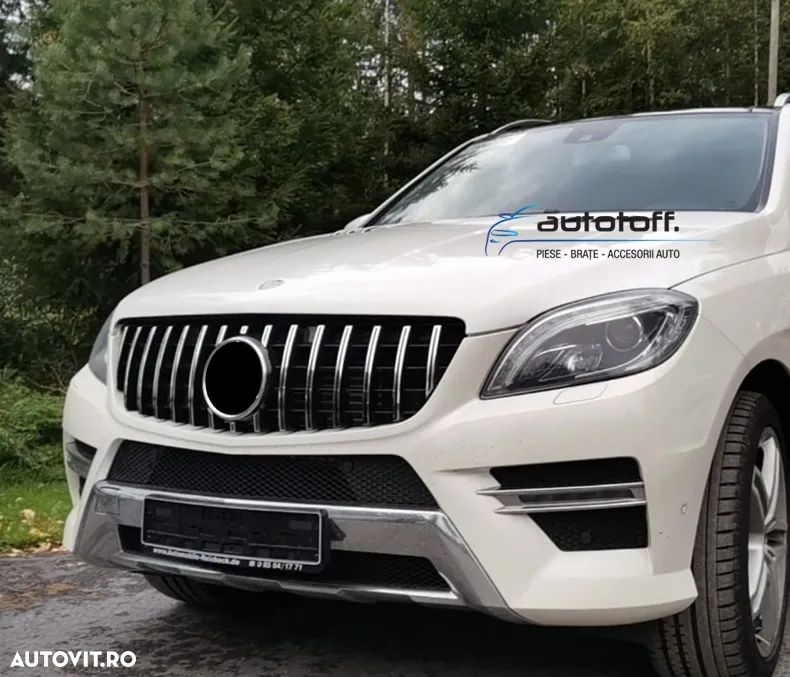 Grila radiator Mercedes Benz ML W166 (12-15) GT Panamericana - 4