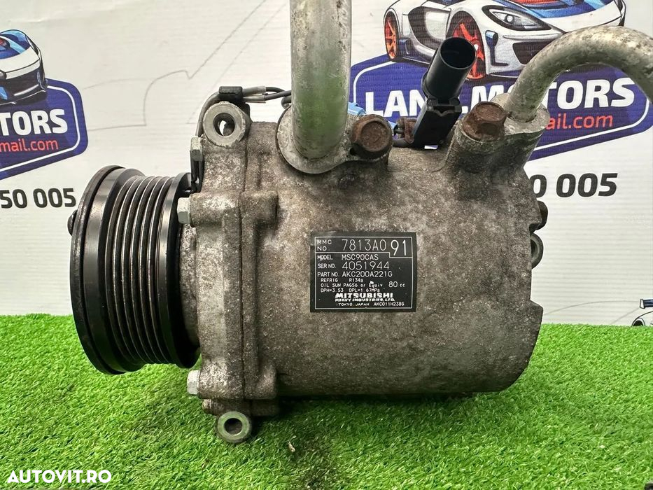 compresor ac mitsubishi outlander 2.2 diesel 2005-2012 7813a091 - 3