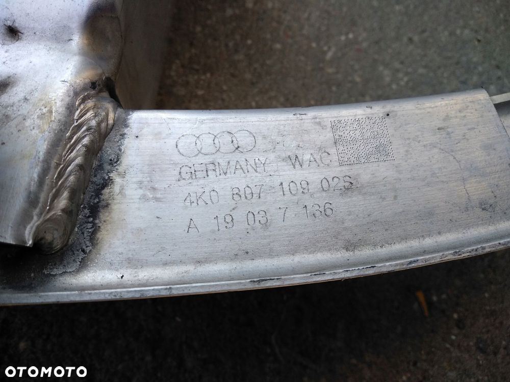 wzmocnienie pas przedni belka audi a6 c8 4k0 - 5