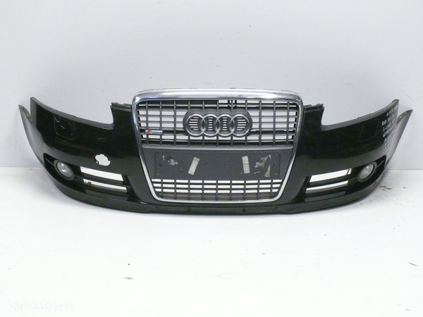 ZDERZAK PRZEDNI AUDI A6 C6 S-LINE 4F XENON GRIL HALOGENY
