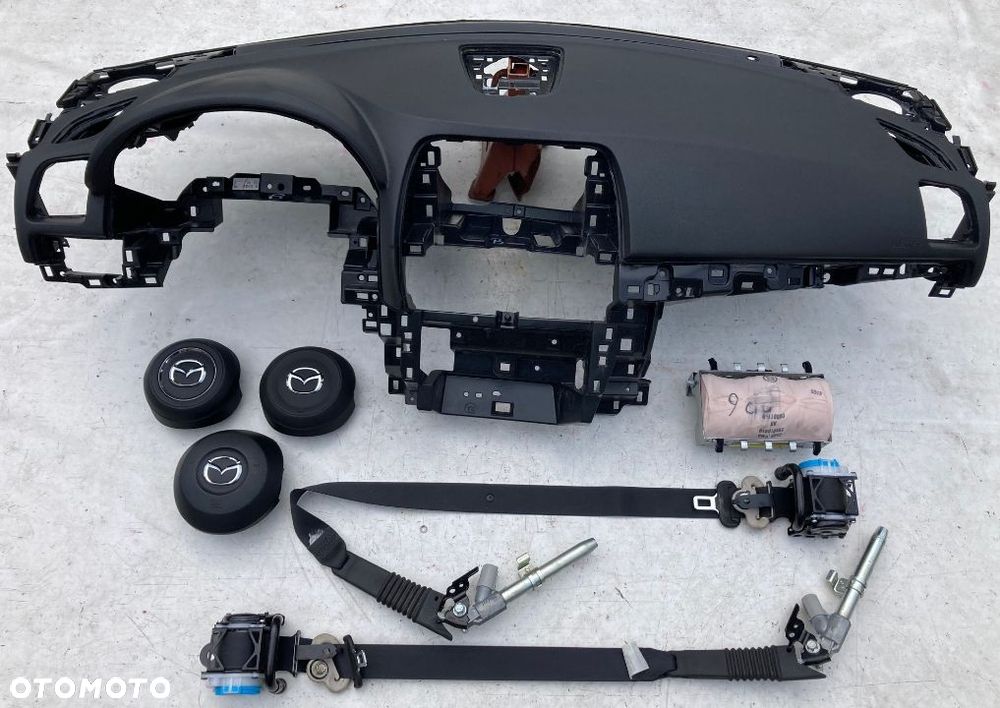 MAZDA CX5 CX 5 USA KANADA DESKA KONSOLA KOKPIT PULPIT PÓŁKA PARAPET AIRBAG AIR BAG PASY PAS Okazja ! - 1