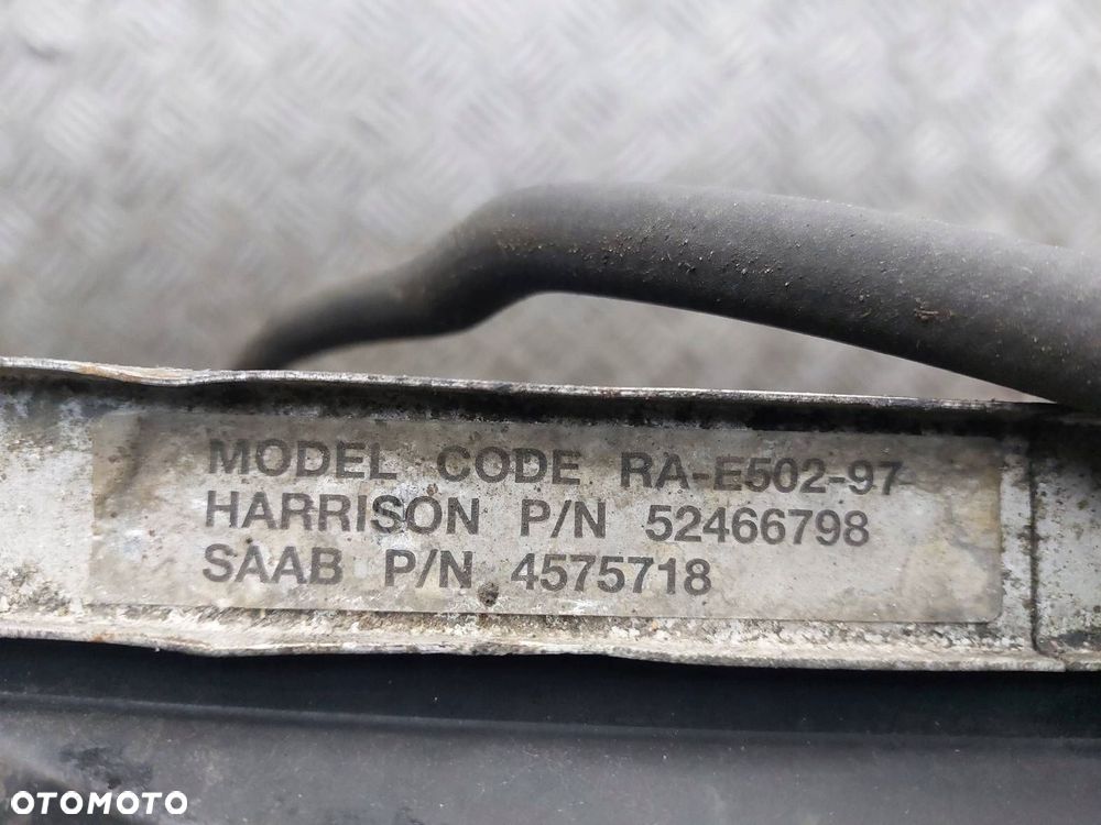 CHŁODNICE KOMPLET + WENTYLATORY SAAB 9-5 I 2.0 T 4541215 4575718 - 5