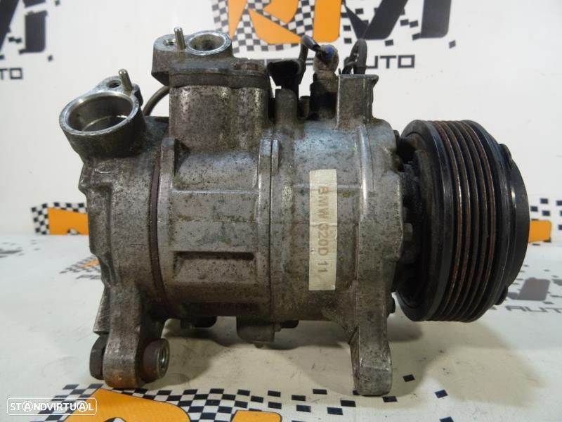 Compressor Do Ac / Ar Condicionado Bmw 3 (E90)  4472603821 / 6Sbu14a / - 3