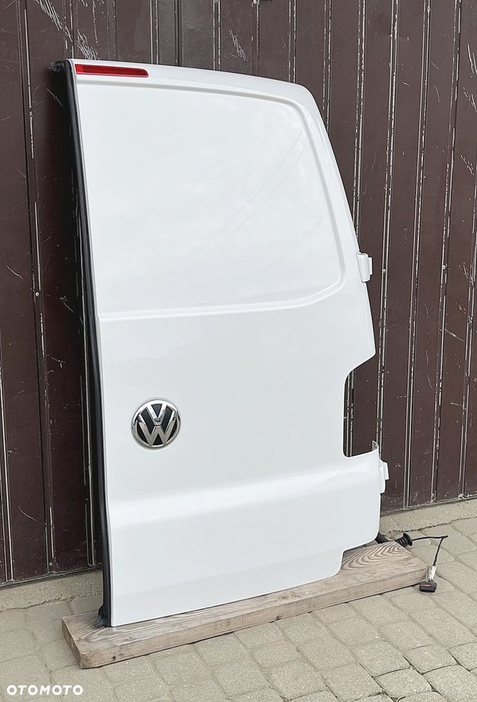 DRZWI TYLNE TYŁ SKRZYDŁOWE PRAWE BIAŁE LB9A B9A VW T5 LIFT T6 CARAVELLE MULTIVAN TRANSPORTER - 2