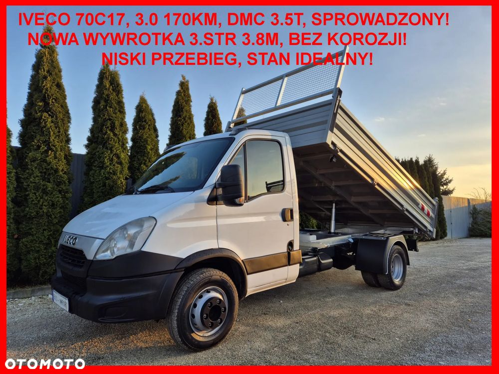Iveco 70c17 3.0 170KM/ Nowy Kiper 3.8m/ - 2