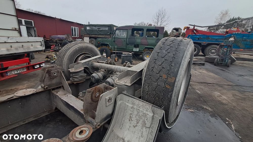 Os belka podnoszona naczepy wanny MEGA