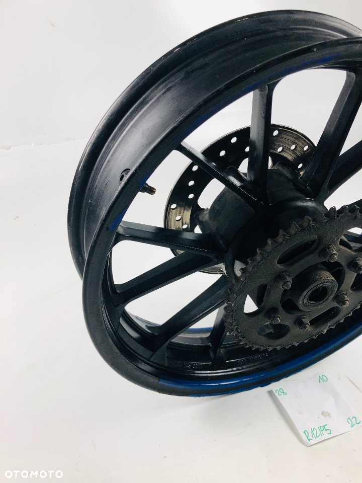 Yamaha R125 MT125 2014- koło tylne felga tył prosta - 10