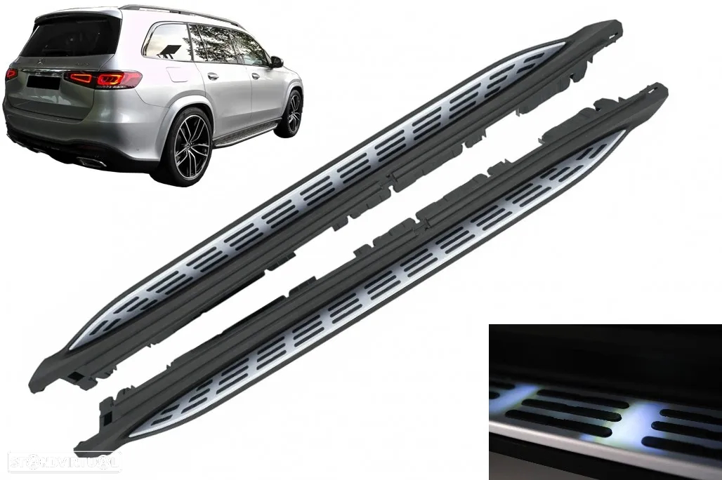 Estribos Mercedes GLS SUV X167 (2020 em diante) - 12