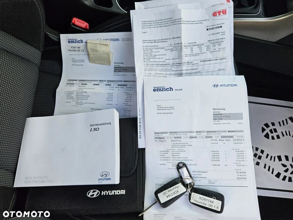 Hyundai i30 blue Kombi 1.6 CRDi Classic - 36