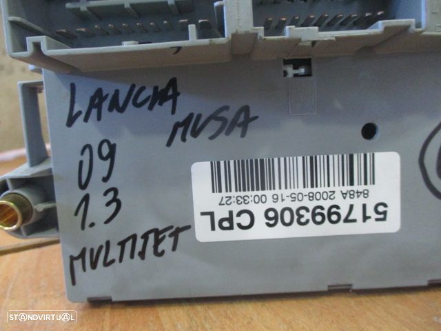 Caixa Fusiveis 51799306CPL LANCIA MUSA 2009 1.3 MULTIJET DELPHI - 3