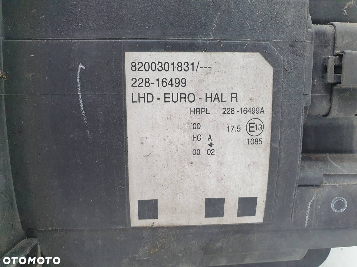 LAMPA PRZÓD PRZEDNIA PRAWA RENAULT MODUS EU 8200301831 - 3
