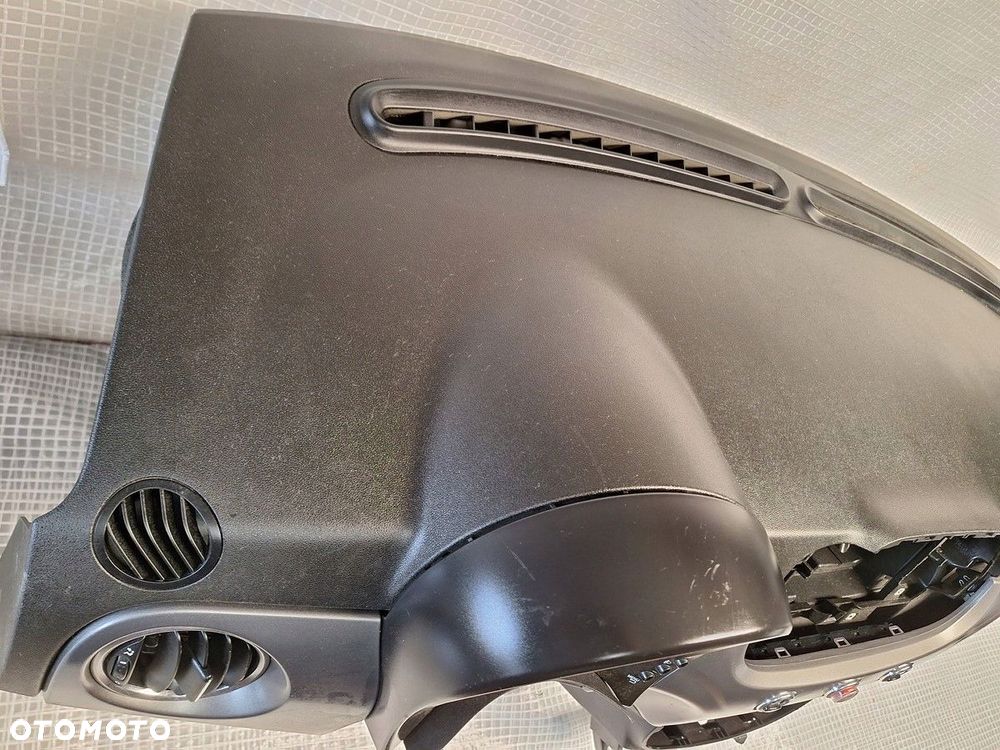 fiat 500 lift 2015- konsola deska pulpit czarna orginal demont super stan - 5