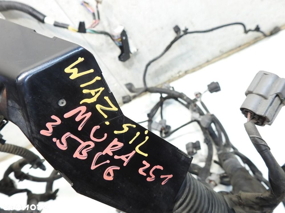 WIĄZKA INSTALACJA SILNIKA NISSAN MURANO Z51 3.5 V6 VQ35DE - 2