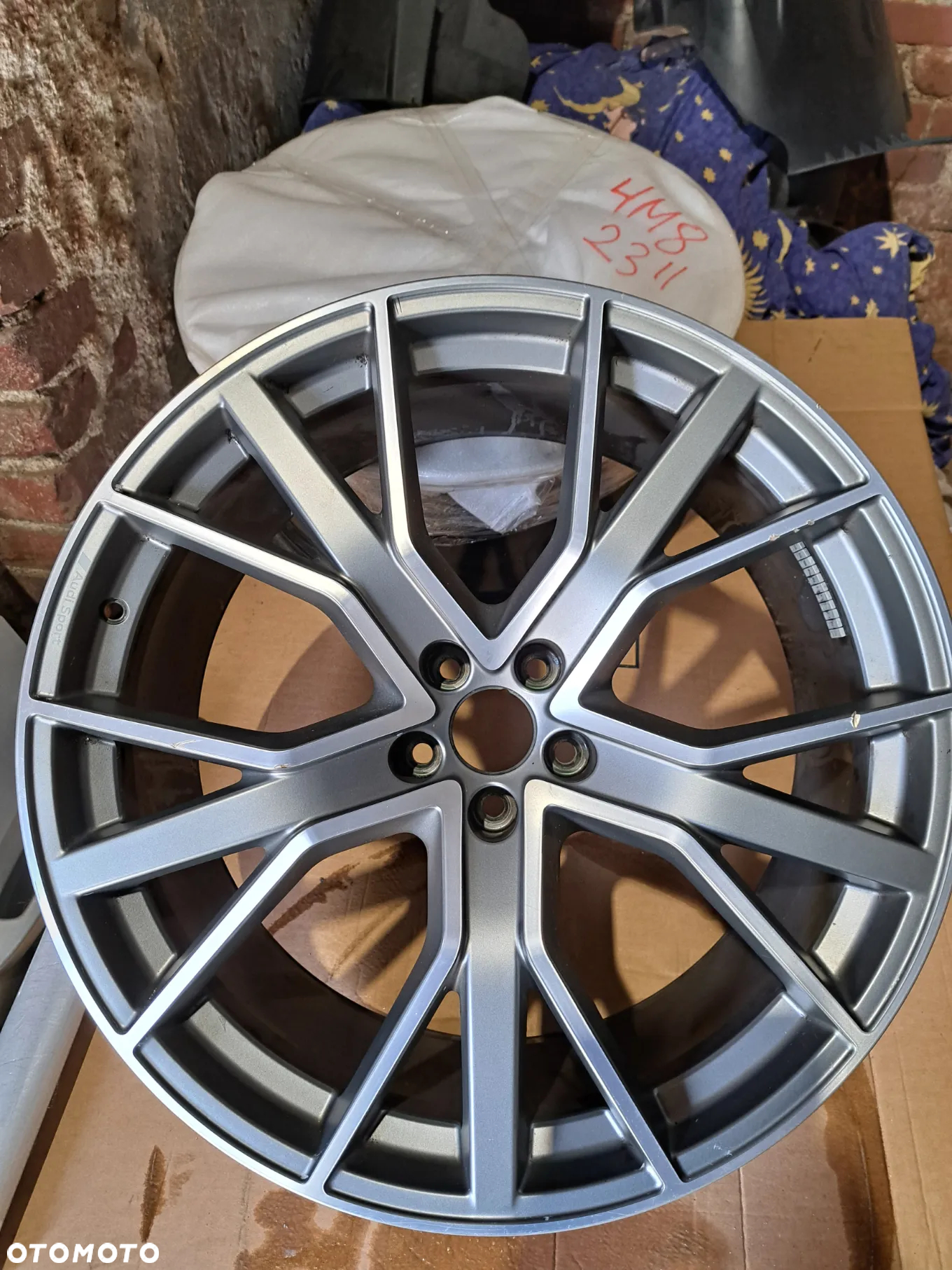 Felga Aluminiowa Audi Q7 Q-7 II 22 Cale E-10.0Jx22H2 ET 26 4M0601025CS 4M0601025CP Audi Sport - 9