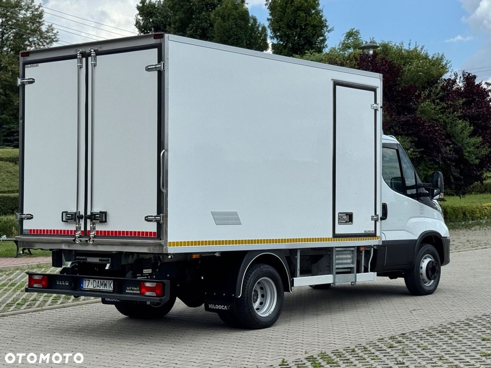 Iveco Daily‼️72C18‼️2021r 3.0 HI-MATIC Chłodnia/Mroźnia zakres -32C THERMO KING V-500 MAX Źródło Zasilania 400V Grube Ściany/Podłoga Przegroda komorowa‼️ Full LED na bliźniaku Salon Polska DMC7200kg - 6