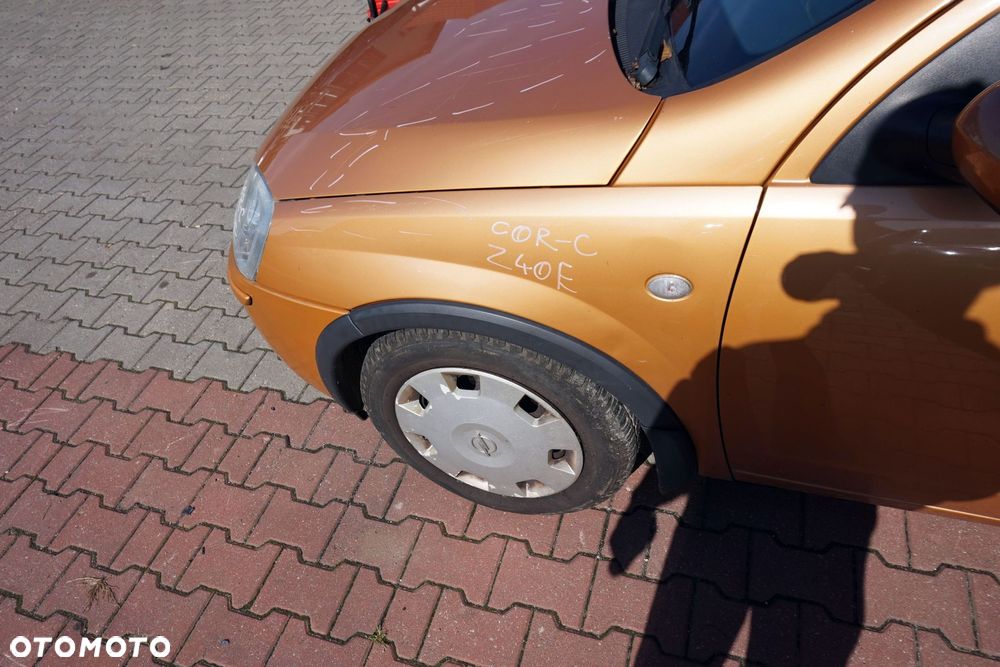 MASKA ZDERZAK BŁOTNIKI LAMPY CORSA C III Z40E  OPEL 1999-2003 ZŁOTY PRZÓD KOMPLETNY - 10