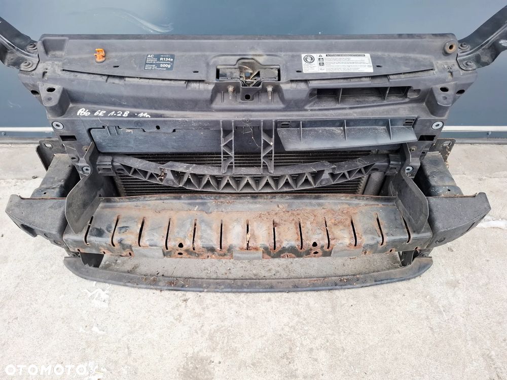 Pas Przodu Chłodnice Belka Wzmocnienie Komplet VW Polo 6R 1.2B - 7