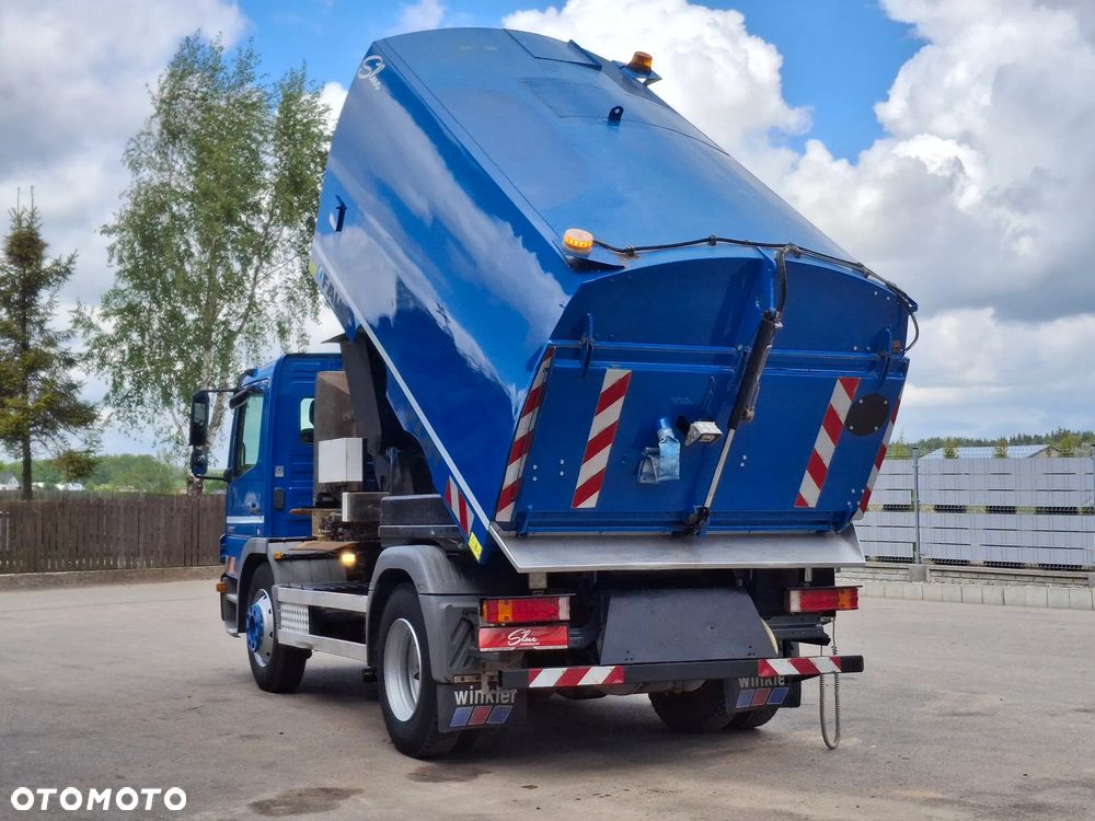 Mercedes-Benz Atego 1523 Zamiatarka FAUN Zamiatarka Uliczna Kamera Cofania Oświetlenie Ostrzegawcze Regulowane Zawieszenie - 22