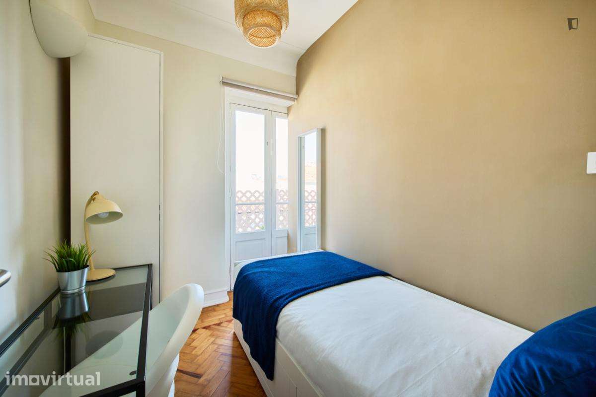 Quarto - localizado em Arroios Lisbon - Grande imagem: 2/24