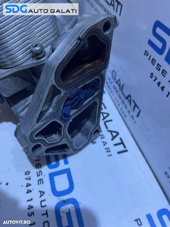 Corp Carcasa Filtru Ulei Termoflot Radiator Racitor Ulei BMW Seria 5 E60 E61 525 2.5 D 2003 - 2010 Cod 7788453 [AV0767] - 4
