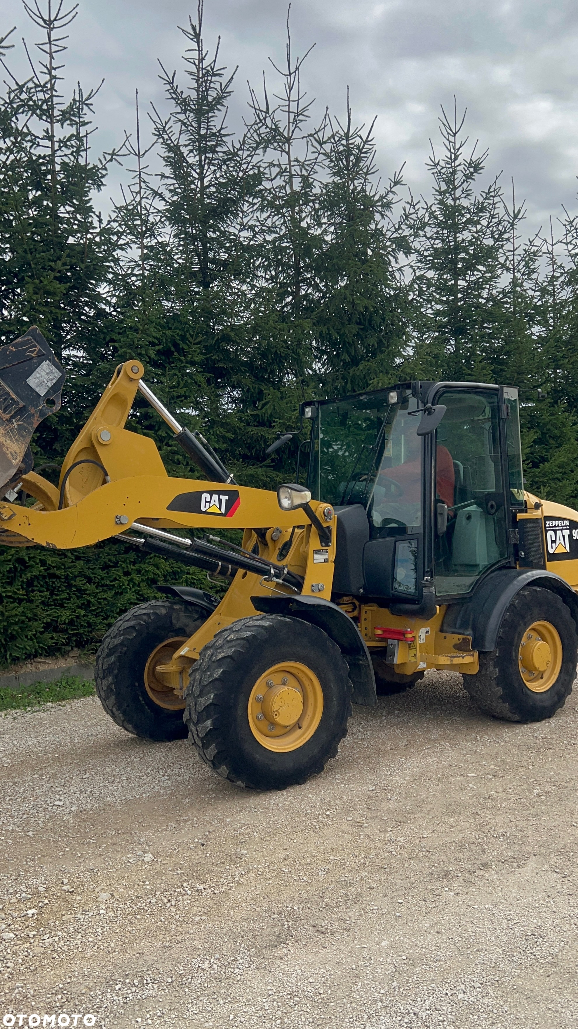 Caterpillar Cat 906M 2015r ładowarka Catepillar Plug do odśnieżania widły łyżka szufla  ładowarka łamana ładowacz - 4