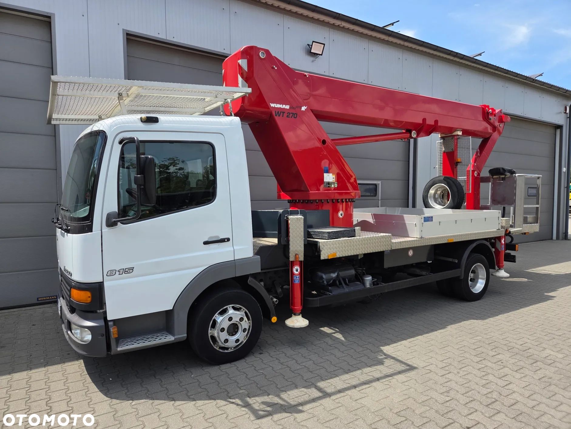 Mercedes-Benz Atego 815 - 27 m - Podnośnik koszowy zwyżka WUMAG WT 270 jak RUTHMANN GSR UDT - 1